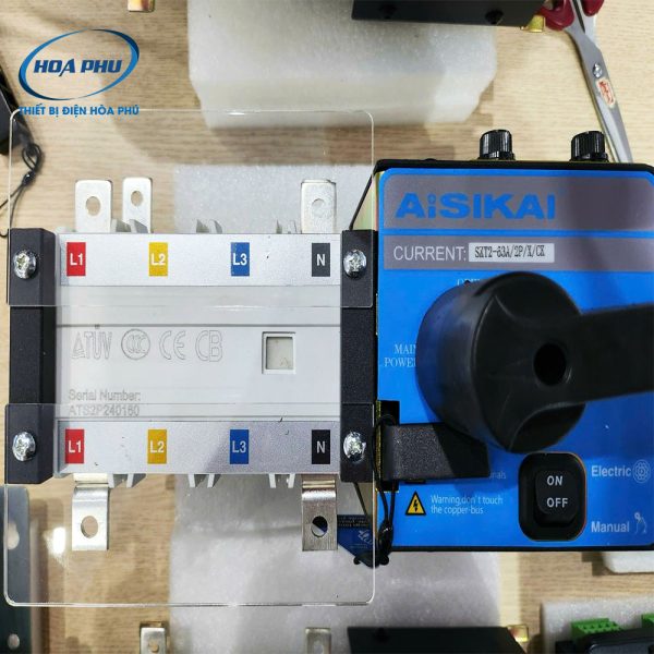 SKT2-80A/2P/X/CK: Bộ chuyển nguồn tự động Aisikai 2P SKT2-80A