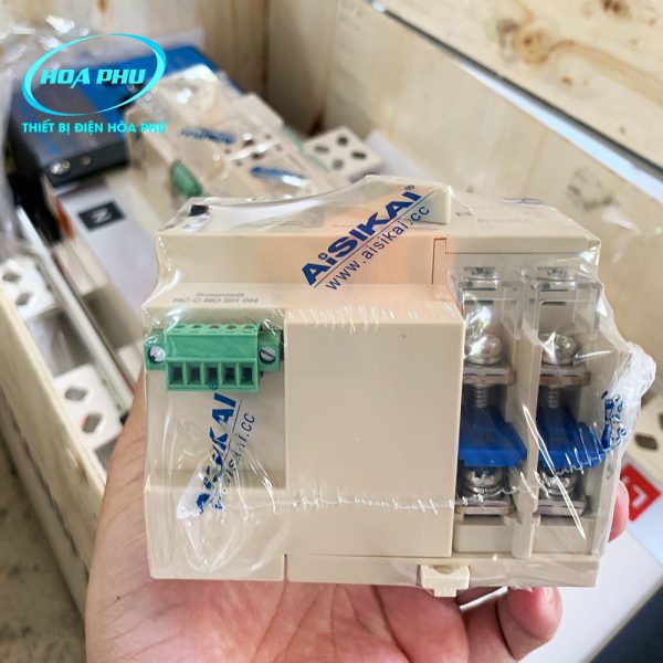 ASKQ1-63A/2P/CK: Bộ chuyển nguồn tự động Aisikai ASKQ1 2P 63A - Hình ảnh 3
