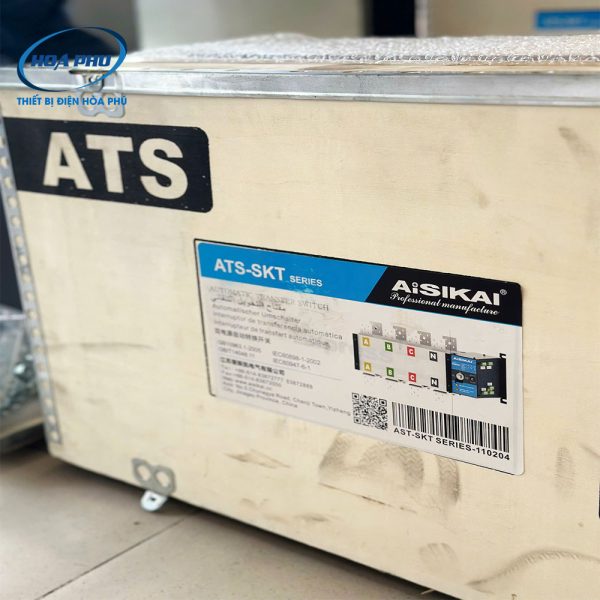 SKT1-2000A/4P/N/CK: Bộ chuyển nguồn tự động Aisikai SKT1 4P 2000A - Hình ảnh 2