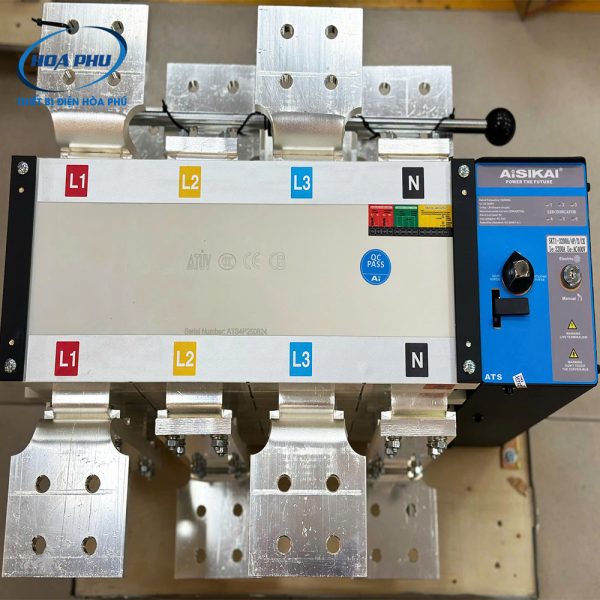 SKT1-4000A/4P/N/CK: Bộ chuyển nguồn tự động Aisikai SKT1 4P 4000A - Hình ảnh 4