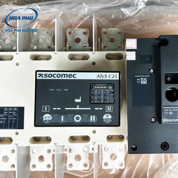 Socomec C25: Bộ điều khiển ATS C25 16000025 184~300VAC - Hình ảnh 4