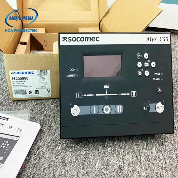Socomec C55: Bộ điều khiển ATS C55 16000055 88~576VAC