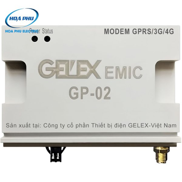 Modem GPRS Gelex Emic GP-02: Bộ thu thập dữ liệu từ xa (3G/4G)