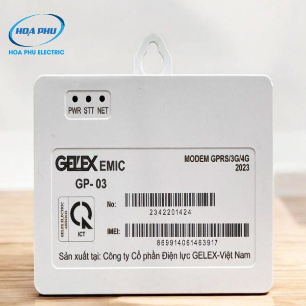 Modem GPRS Gelex Emic GP-03: Bộ thu thập dữ liệu từ xa (3G/4G) - Hình ảnh 2