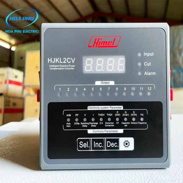 Himel HJKL2CV: Bộ điều khiển tụ bù Himel 12 cấp (kiểu mới)