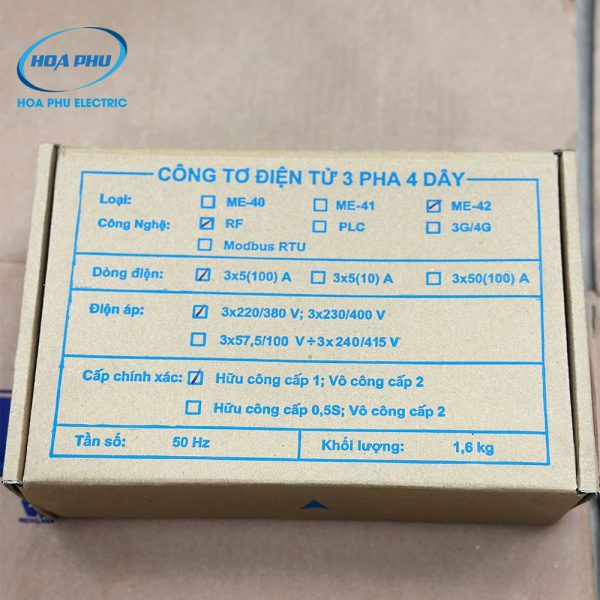 Gelex Emic ME-42: Công tơ điện tử 3 pha 3 giá đa chức năng trực tiếp 3×5(100)A - Hình ảnh 3