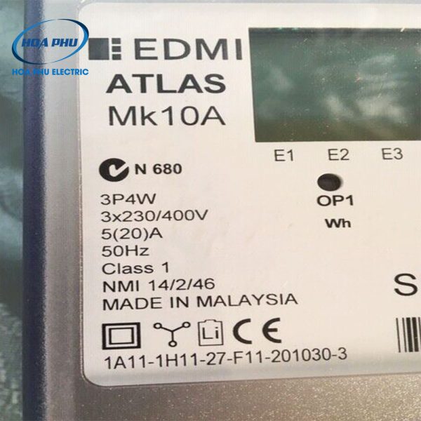 EDMI Mk10A: Công tơ điện tử EDMI 3 pha gián tiếp 5(20)A, cấp chính xác 1.0 - Hình ảnh 3