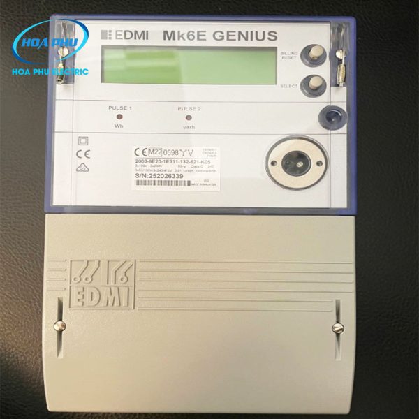 EDMI MK6E: Công tơ điện tử 3 Pha gián tiếp 5(10)A, class 0.5s