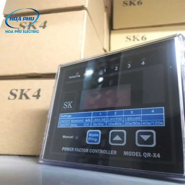 SK QR-X4: Bộ điều khiển tụ bù SK 4 cấp - Hình ảnh 2