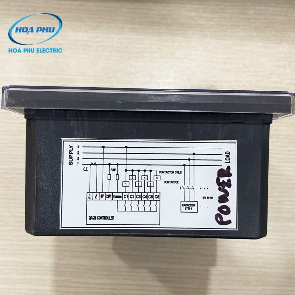 SK QR-X6: Bộ điều khiển tụ bù SK 6 cấp - Hình ảnh 3