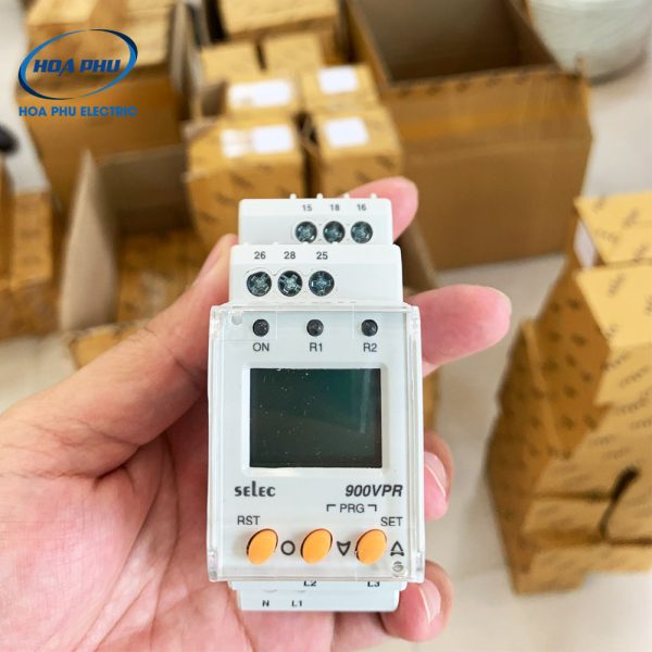 Selec 900ELR-2-230V: Rơ le bảo vệ dòng rò và chạm đất - Hình ảnh 2
