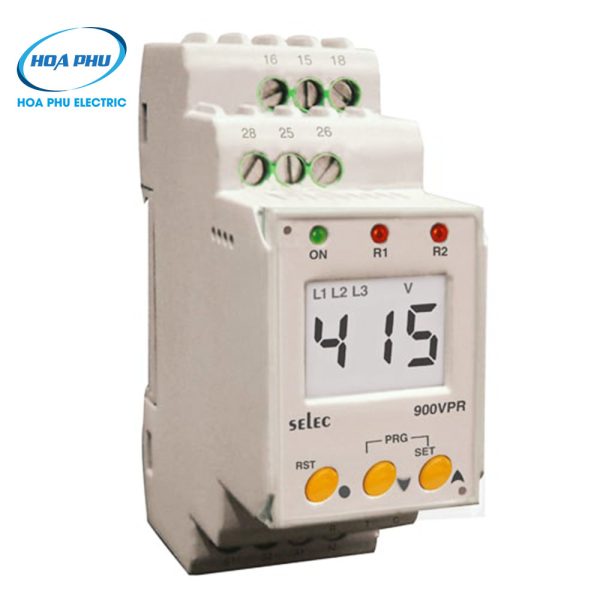 Selec 900VPR-2-280/520V: Rờ le bảo vệ Điện áp và tần số Selec