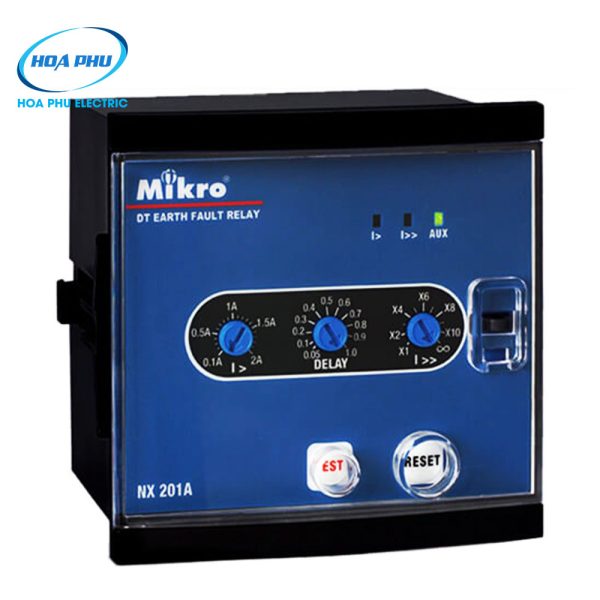 Mikro NX201A-240A: Rơ-le bảo vệ chạm đất NX201A