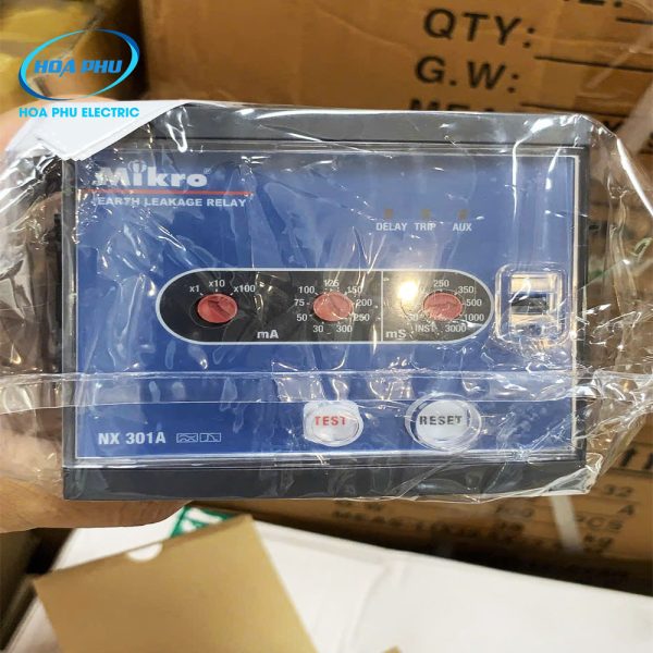 Mikro NX301A-240A: Relay bảo vệ dòng rò - Hình ảnh 2