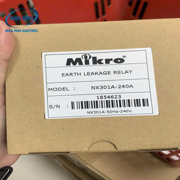 Mikro NX301A-240A: Relay bảo vệ dòng rò - Hình ảnh 3