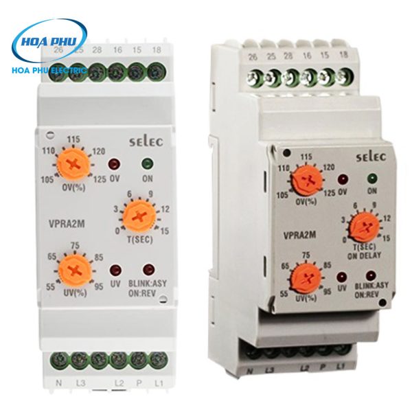 Selec VPRA2M: Rờ le bảo vệ Điện áp Selec
