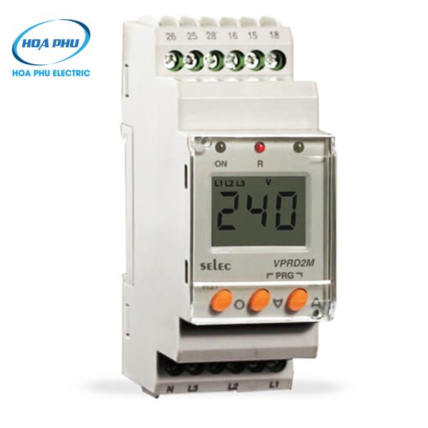Selec VPRD2M - BL: Rờ le bảo vệ Điện áp Selec