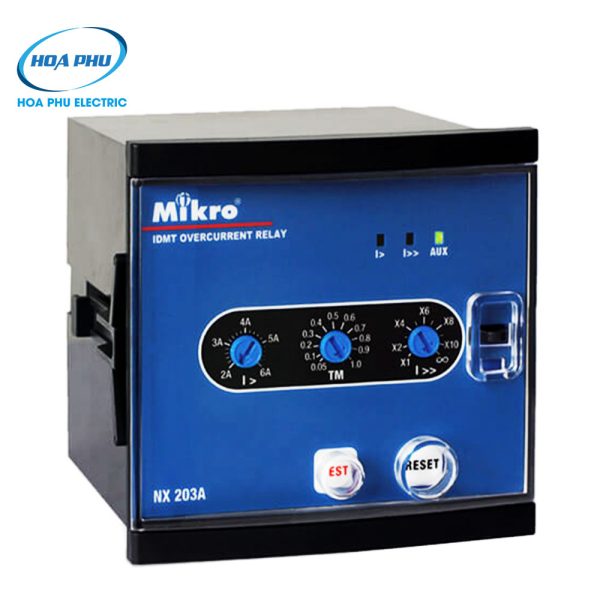 Mikro NX203A-240A: Rơ-le bảo vệ quá dòng Mikro NX203