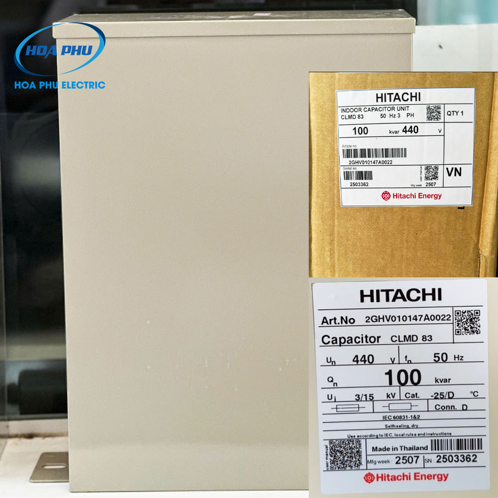 HITACHI Energy CLMD83 100kvar 440V