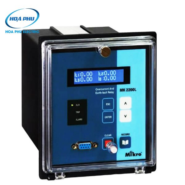 Mikro MK2200L-240AD: Relay bảo vệ quá dòng và chạm đất MK2200L