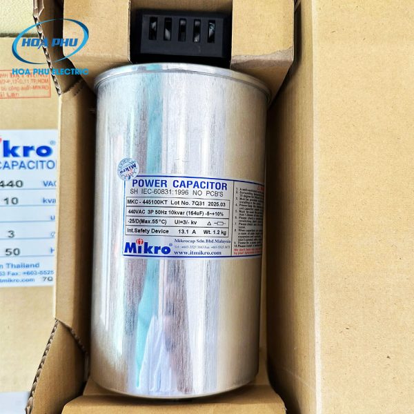 Tụ bù mikro MKC-445100KT