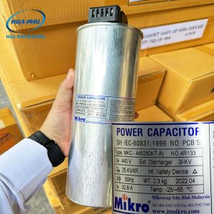 Tụ bù mikro mkc-445250kt tụ bù khô 25kvar 440V 50hz