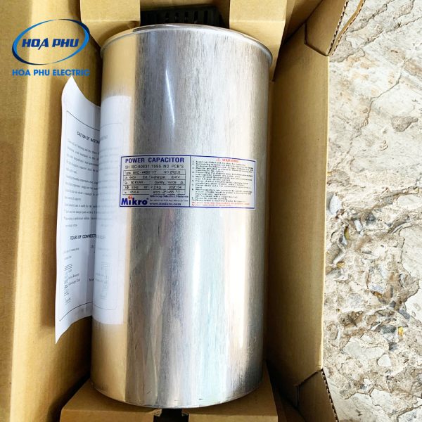 Tụ bù Mikro MKC-445500KT - Tụ khô 3 pha 50Kvar 440V