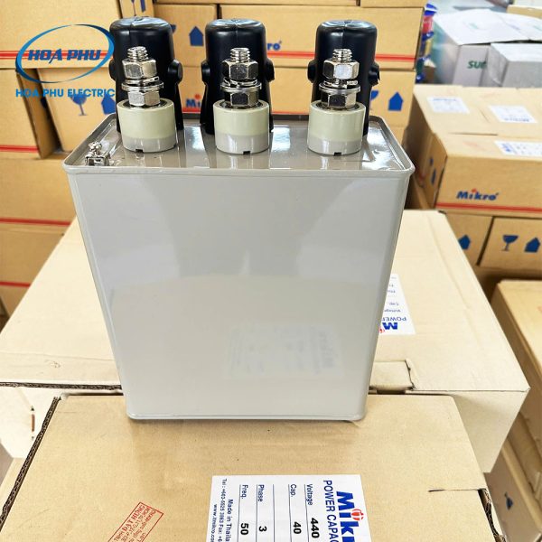 MMB-445030KT: Tụ bù dầu Mikro 3 pha 30Kvar 440V 50Hz - Hình ảnh 2