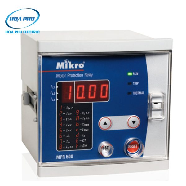Mikro MPR 500: Rơ le chuyên dụng bảo vệ motor