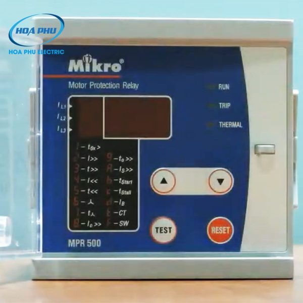 Mikro MPR 500: Rơ le chuyên dụng bảo vệ motor - Hình ảnh 2
