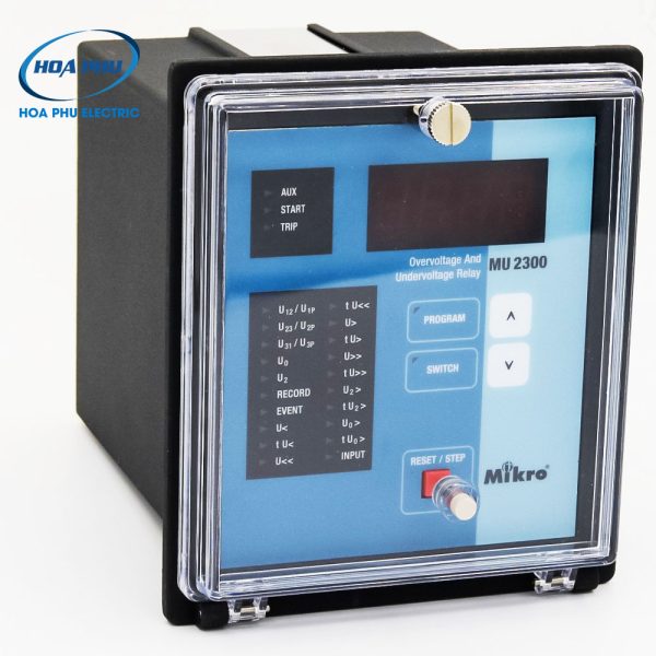 Mikro MU2300-240AD: Rơ-le bảo vệ điện áp MU2300