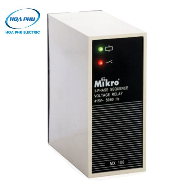 Mikro MX100 - 400V: Rơ-le bảo vệ điện áp MX100
