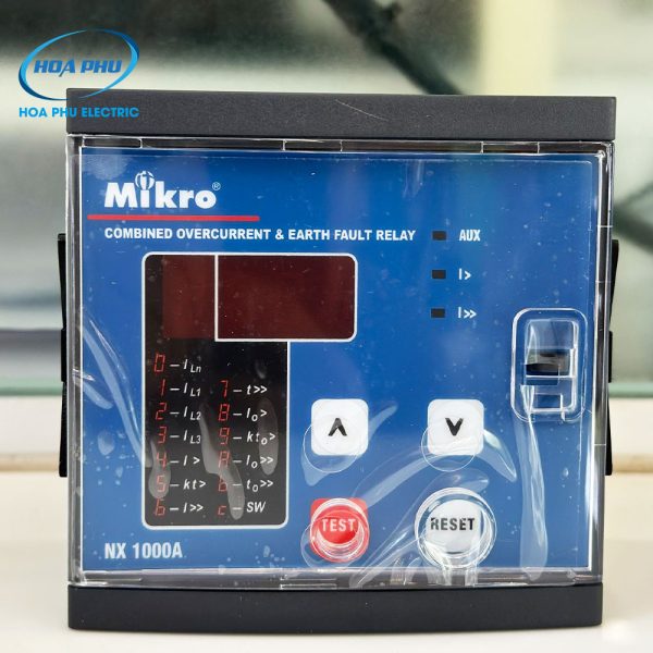 Mikro NX1000-240A: Relay bảo vệ quá dòng và chạm đất Mikro NX1000 - Hình ảnh 3