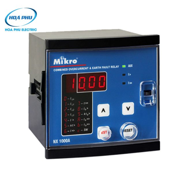 Mikro NX1000-240A: Relay bảo vệ quá dòng và chạm đất Mikro NX1000