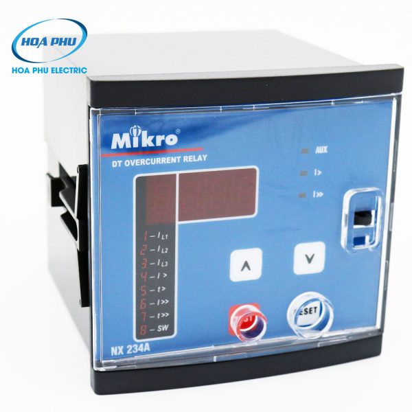 Mikro NX234A-240A: Rơ-le bảo vệ quá dòng Mikro NX234A
