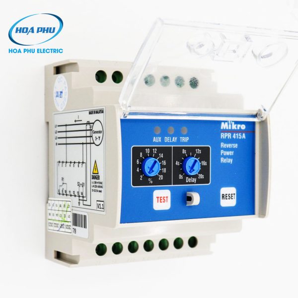 Mikro RPR 415A: Rơ le bảo vệ công suất ngược RPR 415A