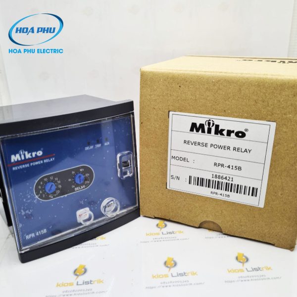 Mikro RPR 415B: Rơ le bảo vệ công suất ngược RPR 415B - Hình ảnh 2
