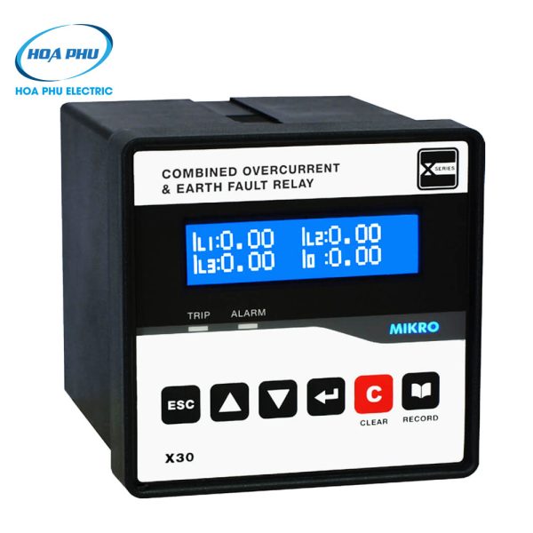 Mikro X30-OCEF-240AD: Rơ le bảo vệ quá dòng và chạm đất X30-OCEF