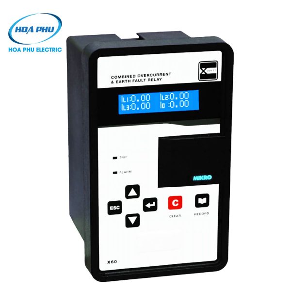 Mikro X60-OCEF-240AD: Rơ le bảo vệ quá dòng và chạm đất X60-OCEF
