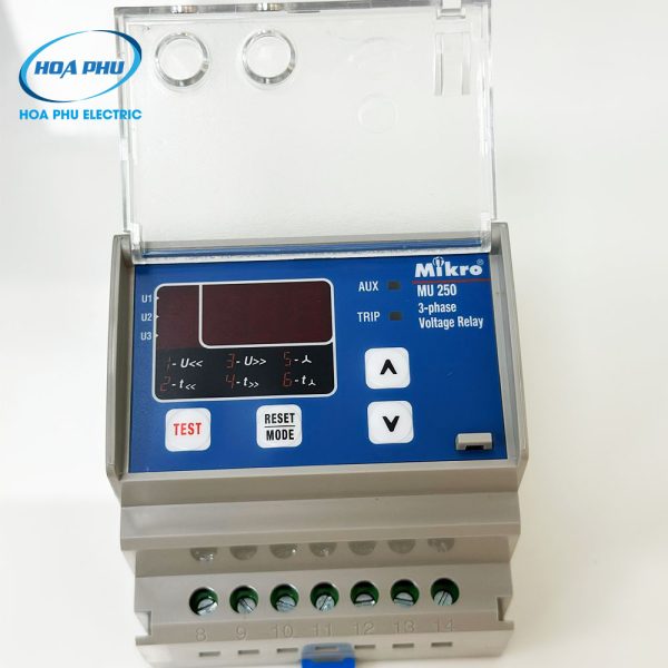 Mikro MU250-415V: Rơ-le bảo vệ điện áp MU250 - Hình ảnh 4