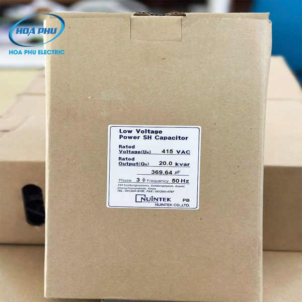 Tụ bù dầu 10kvar 415V 3 pha