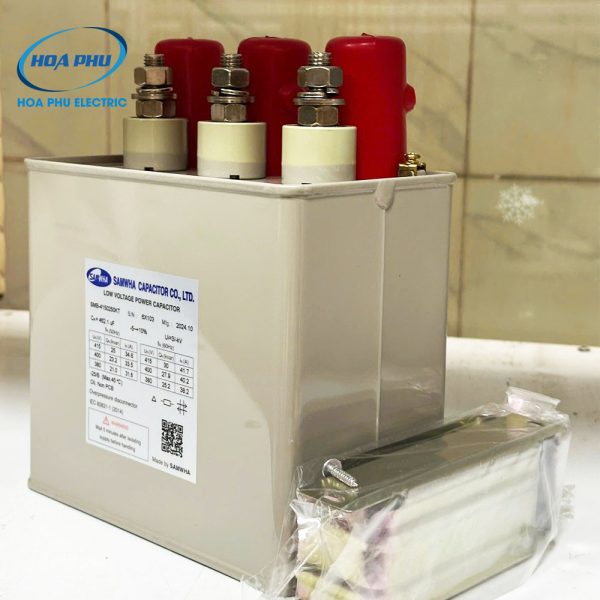 Tụ bù dầu Samwha 3P 415V 25Kvar smb-4150250kt
