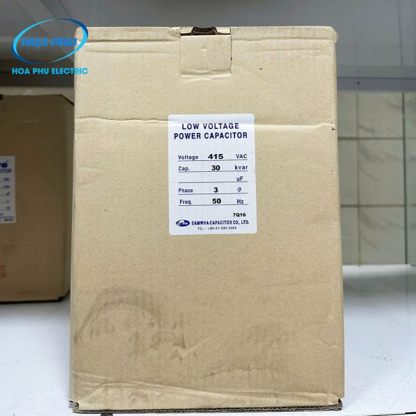 SMB-4150300KT tụ bù dầu samwha 30kvar 415V
