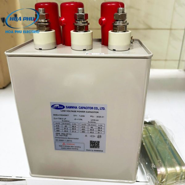Tụ bù dầu smb-4150400kt 40kvar 3P