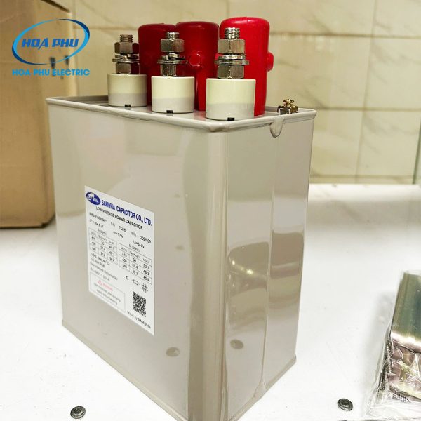 Tụ bù 40kvar dầu samwha 415V
