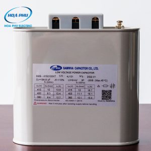 Tụ bù dầu 10kvar 415V Samwha sms-4150100kt