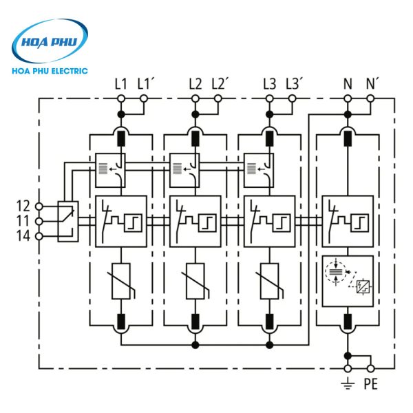 Cấu tạo của chống sét DG MP TT ACI 275 FM (942341)