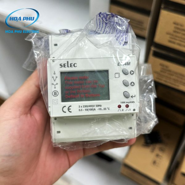 Đồng hồ đo đa năng gắn din rail EM4M-3P-C-100A