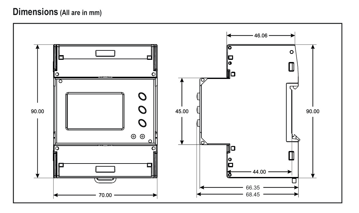 Kích thước EM4M-3P-C-100A
