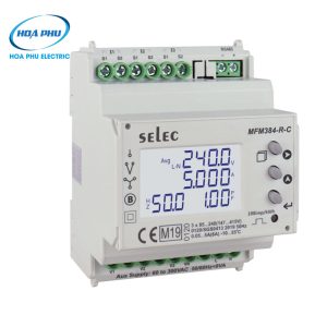 đồng hồ đa năng gắn thanh ray mfm384-r-c